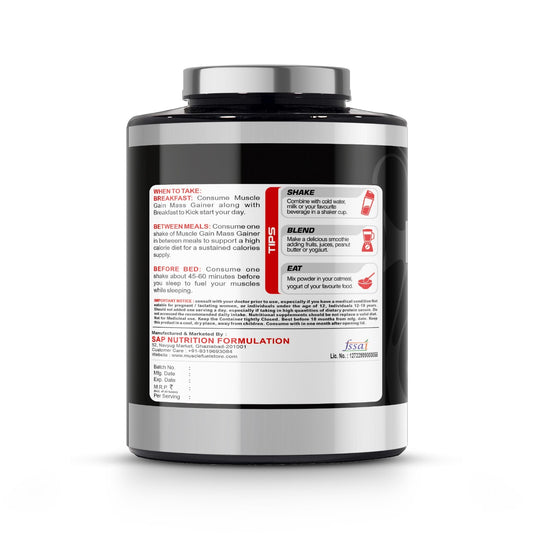 Chocolate Hazelnut Gainer 3kg